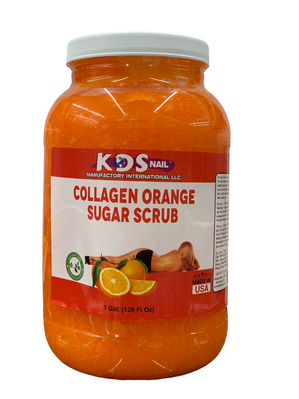 KDS Sugar Scrub Collagen Orange